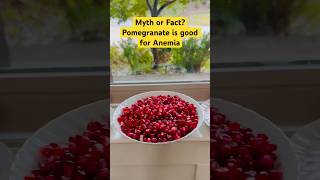 Myth or Fact Pomegranate good for low blood or Anemia Dr Sasapu MD [upl. by Obelia]