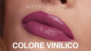 💄 Rossetto a lunga tenuta con effetto vinilico Super Stay Vinyl Ink di Maybelline New York [upl. by Nnainot]