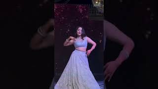 Watch this Amazing bridedance to pushpa2 song angaaron sangeetscenes theneverendingdesire [upl. by Surtimed]