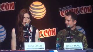 Rose Leslie You Know Nothing John Snow New York ComicCon NYCC 2015 Vin Diesel Elijah Wood [upl. by Annalla]