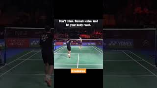 How to defend powerful smash Lee chong weimusic badmintontraining badminton badmintonplayer [upl. by Elhsa]