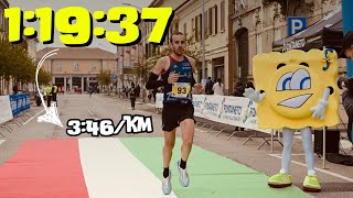 MEZZA MARATONA SUB 1H20 [upl. by Htebasile]