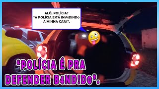 PMPR  PERTURBAÇÃO DO SOSSEGO  quotCHAMARAM A POLÍCIA PARA A POLÍCIAquot [upl. by Eelta847]