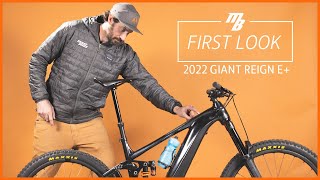 The ALL NEW 2022 Giant Reign E Ebike  Better than ever [upl. by Enilav473]