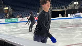 Koshiro Shimada Skate America 2024 Practice Day 2 [upl. by Eelahc]