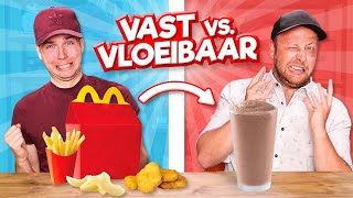 VAST VS VLOEIBAAR ETEN [upl. by Annunciata]