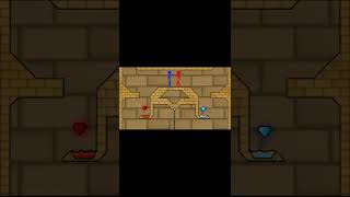 Watergirl and Fireboy Stickman animation Diamond light Temple Parkour 6 [upl. by Mongeau109]