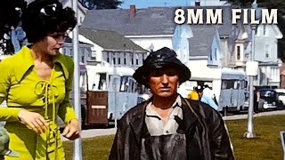 Filming of quotBewitchedquot in Gloucester MA 1970  Vintage 8mm Home Movie [upl. by Pebrook]