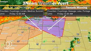 WATCH Coverage of Thursdays Northeast Ohio tornado warnings [upl. by Livingston]