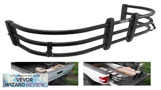 VEVOR Truck Bed Extender Aluminum Retractable Tailgate Extender 516quot64quot Adjustable Review [upl. by Prentiss]