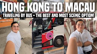 HONG KONG to MACAU BY BUS TRAVEL GUIDE  Ivan de Guzman [upl. by Hendel]