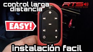 control larga distancia facil instalación  tutorial car audio  som automotivo  Caixa Bob [upl. by Os]