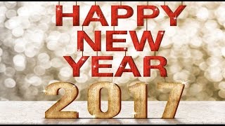 Happy New Year 2017 wishes Greetings whatsapp video message sms E card free download [upl. by Janos]