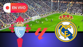 🔴 LIVE CELTA VIGO VS REAL MADRID  Spanish LALIGA 202425  eFootball PES 21 Simulation [upl. by Eislel]