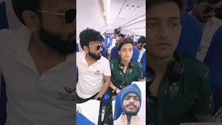 Mera dost flight me gutka 🤯comedy shorts funny funnyshorts youtubeshorts [upl. by Falconer709]