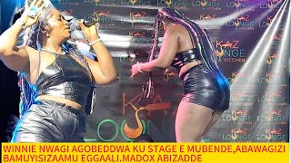 VIDEO WINNIE NWAGI BAMUGOBYE KU STAGE E MUBENDEMADOX ABIZADDE [upl. by Alyda]