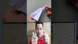 Fold a Fighter Jet Paper Plane That Soars origami diy shorts funny trend craft [upl. by Arebma647]