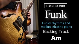 Funk Soul Guitar Backing Track in A minor [upl. by Erapsag606]