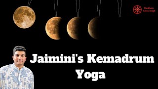 Jaimini Kemadrum Yoga amp Other Moon Yogas  jamini jaiminastrology astrology learnastro [upl. by Atiuqcir]