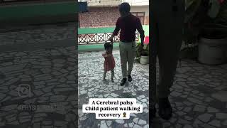 A cerebral palsy Child Patient walkingshortsvideo shortsfeed shortsyoutube cerebralpalsy [upl. by Ihcelek]