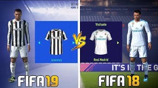 FIFA 18 VS FIFA 19  Xbox 360PS3  Graphics Comparison [upl. by Rolfston]