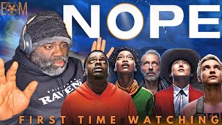 NOPE 2022  FIRST TIME WATCHING  MOVIE REACTION [upl. by Tterej]