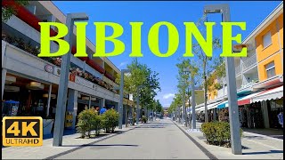 Bibione Italien 2021  Zentrum  4K UHD 60fps [upl. by Avril]