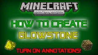 How to Create Glowstone in Minecraft Easy to Follow [upl. by Ahsenik]