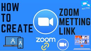 How To Create Zoom Meeting Link  Schedule a Meeting  Share Meeting Link to Join [upl. by Anihtyc]