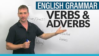 Parts of Speech in English Grammar VERBS amp ADVERBS [upl. by Ahsirk]