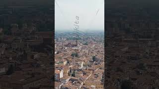 Vertical video Piacenza Italy Cathedral of Piacenza Episcopal Palace Historical city center [upl. by Sido]