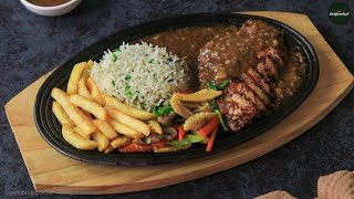 Chicken Sizzler With Herbed Rice Recipe By SooperChef [upl. by Oscar]