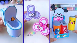 Paper craftEasy craft ideas miniature craft  how to make DIYschool projectTonni art and craft [upl. by Nnaeirrac188]