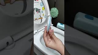 The brush head comes with cleaning liquid Since I used itviralvideo ytshorts [upl. by Amerd]