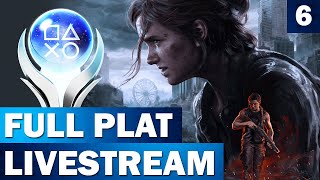 The Last of Us Part 2 Remastered Abby Day 1 Full Playthrough to Platinum  Part 6 Livestream [upl. by Akinot]