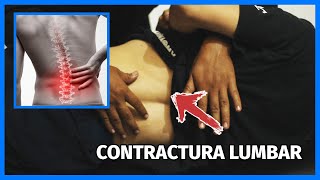 CONTRACTURA MUSCULAR  QUIROPRACTICO TRATA A UN TERAPEUTA FISICO [upl. by Alad268]