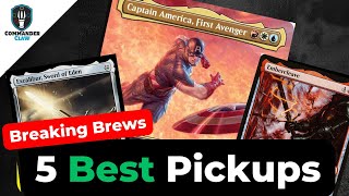 Add These 5 Cards for Captain America  Marvel Secret Lair  EDH  commanderclaw [upl. by Monica569]