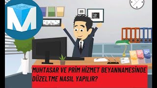 Muhtasar ve Prim Hizmet Beyannamesinde Nasıl Düzeltme Beyanı Verilir [upl. by Denney]