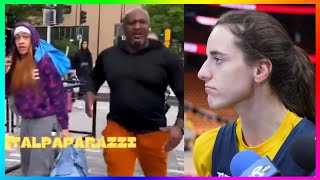 Caitlin Clark Reacts To Chennedy Carter Harassment Incident WNBA [upl. by Airat]