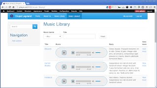 Drupal jPlayer  5  Create Views Listing  PART 2 [upl. by Narbig]