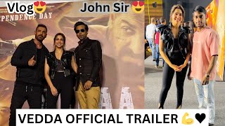 Vedaa  Official Trailer  John Abraham  Sharvari  Abhishek B  Nikkhil A  In Cinemas 15th Aug [upl. by Racso364]