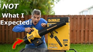 Dewalt Leaf Blower TOOL REVIEW  Battery LifeDrop Testing [upl. by Ellednahs]