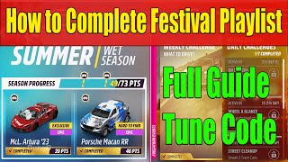 Forza Horizon 5 How to Complete Festival Playlist Summer Season Series 32 Horizon Race Off [upl. by Arolf]