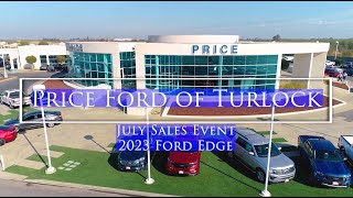 Price Ford of Turlock offering 2023 Ford Edge Previous Service Loaners for 10k of original MSRP [upl. by Naahs]