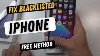 Fix Blacklisted iPhone  Unlock Blacklisted iPhone carrier [upl. by Irap]