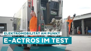 Der EActros im Test beim Abfallservice Salzburg🚮 [upl. by Isherwood]