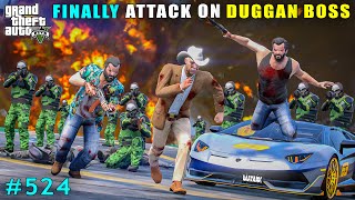 Duggan Boss Made A Dangerous Attack On Michael  Gta V Gameplay [upl. by Oigres]