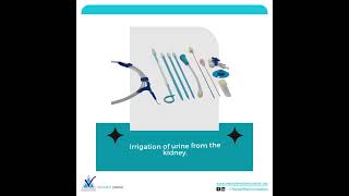 Key Features of UROLOGY Nephrostomy Drainage Kit –  Pigtail Catheter [upl. by Ailis]