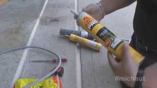 Concrete Expansion Joints and using Sika correctly [upl. by Cirad]