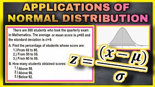 Application of Normal Distribution  Conversion of Raw score X to Zscore  TAGALOGENGLISH [upl. by Amelia]